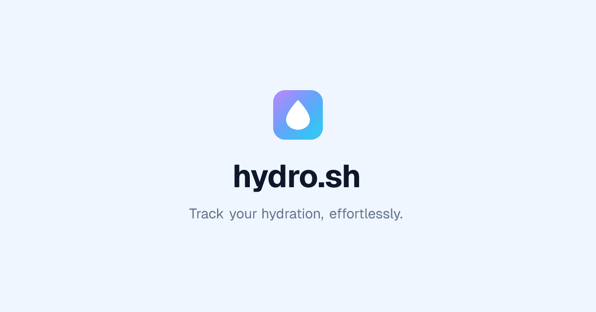 hydro.sh